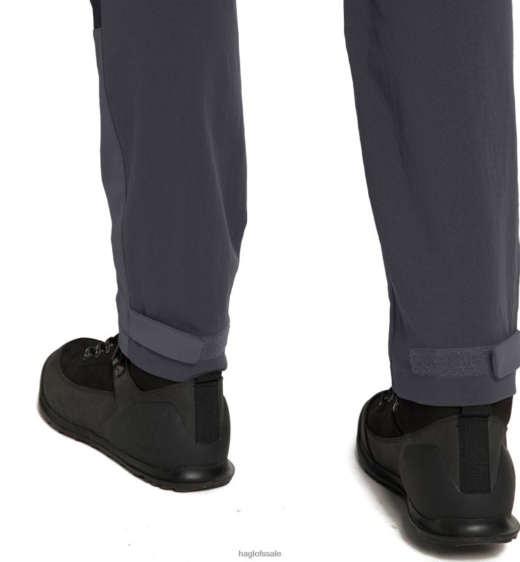 Magnetite/True Black Men Haglofs Mid Slim Pant Bottoms ZXT0L282