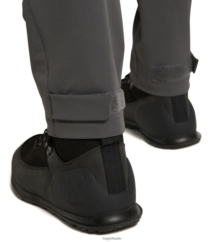 Magnetite/True Black Men Haglofs Rugged Slim Pant Bottoms ZXT0L323