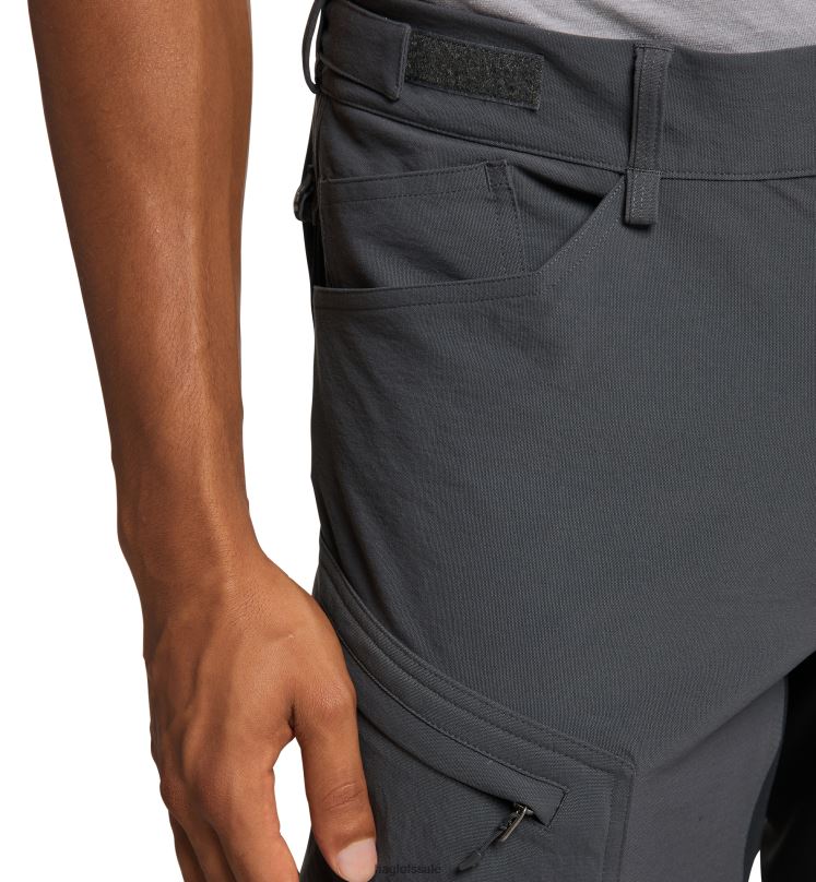 Magnetite/True Black Men Haglofs Rugged Standard Pant Bottoms ZXT0L320