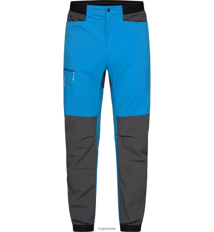 Nordic Blue/Magnetite Men Haglofs L.I.M Rugged Pant Bottoms ZXT0L317