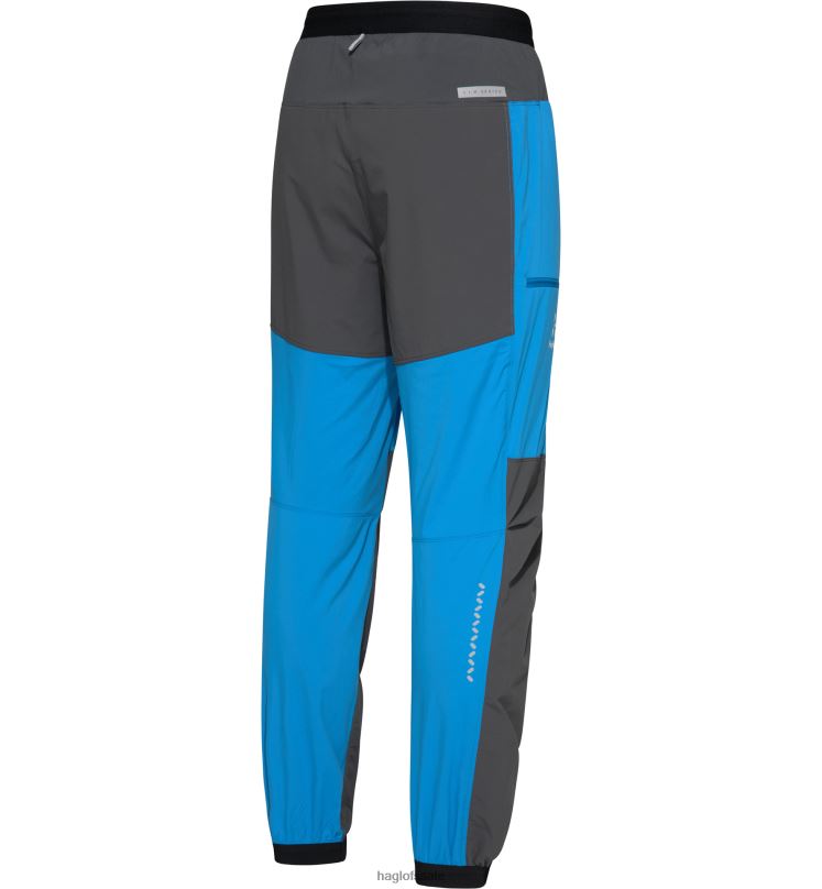 Nordic Blue/Magnetite Men Haglofs L.I.M Rugged Pant Bottoms ZXT0L317