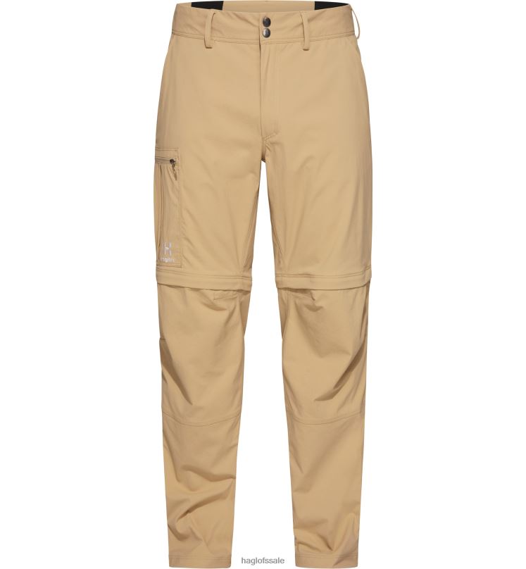Sand Men Haglofs Mid Standard Zip-Off Pant Bottoms ZXT0L294
