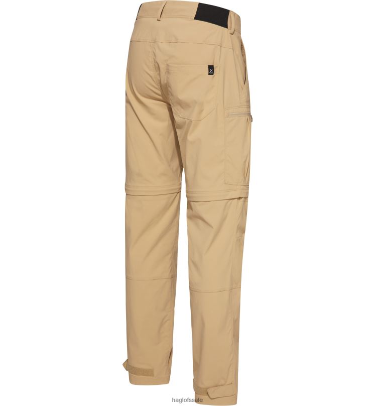 Sand Men Haglofs Mid Standard Zip-Off Pant Bottoms ZXT0L294