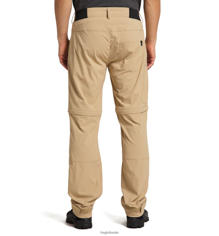 Sand Men Haglofs Mid Standard Zip-Off Pant Bottoms ZXT0L294