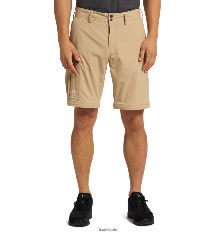 Sand Men Haglofs Mid Standard Zip-Off Pant Bottoms ZXT0L294