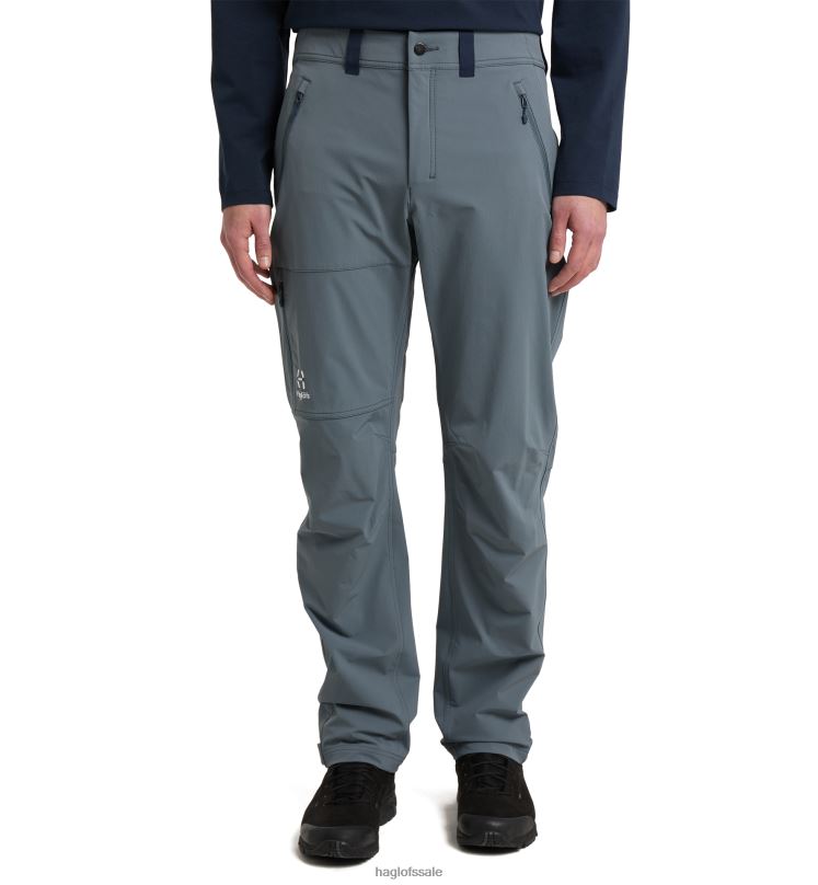 Steel Blue Men Haglofs Softshell Standard Pant Bottoms ZXT0L349