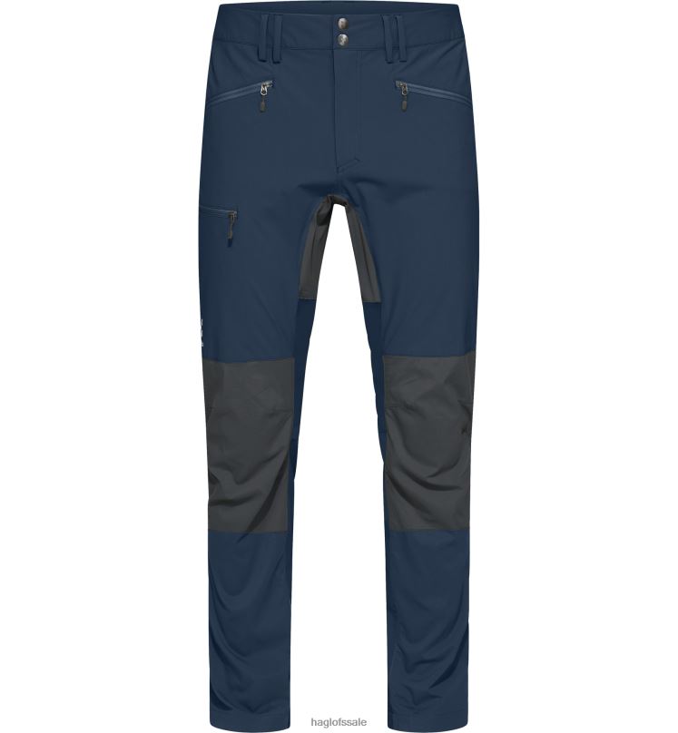 Tarn Blue/Magnetite Men Haglofs Lite Slim Pant Bottoms ZXT0L332