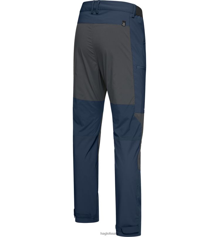 Tarn Blue/Magnetite Men Haglofs Lite Slim Pant Bottoms ZXT0L332