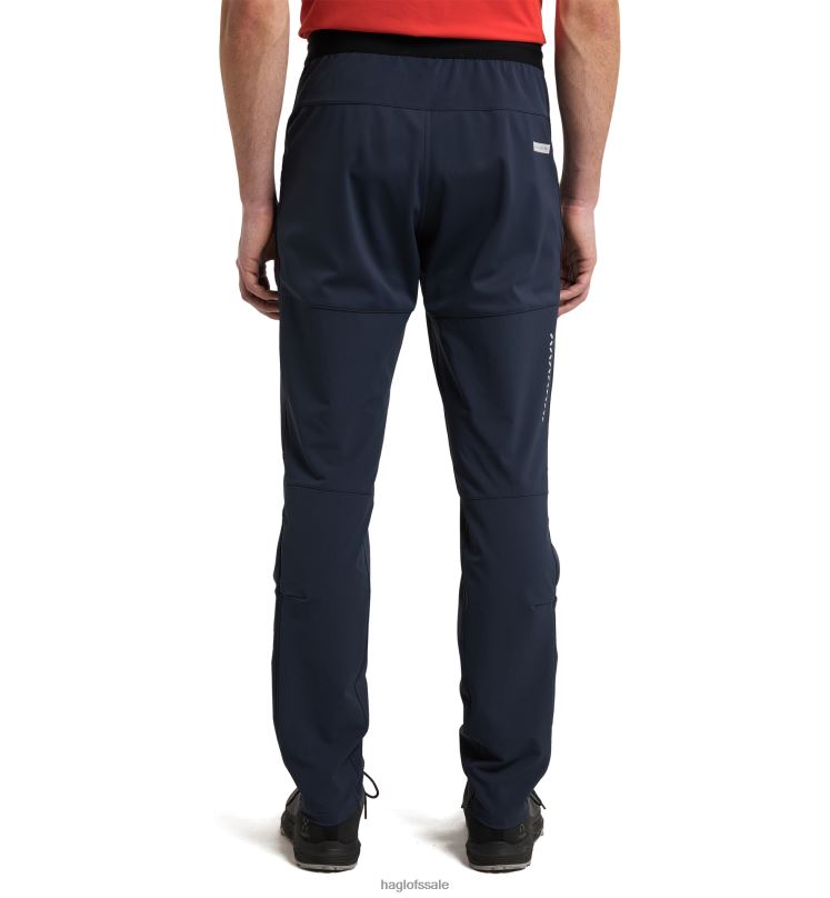 Tarn Blue Men Haglofs L.I.M Hybrid Softshell Pant Bottoms ZXT0L313