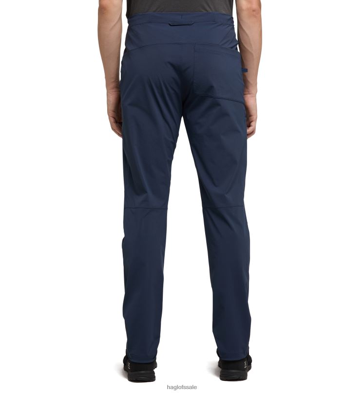 Tarn Blue Men Haglofs Roc Lite Slim Pant Bottoms ZXT0L302