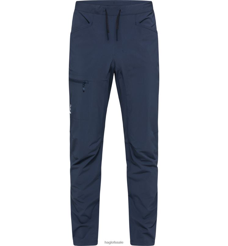 Tarn Blue Men Haglofs Roc Lite Slim Pant Bottoms ZXT0L302