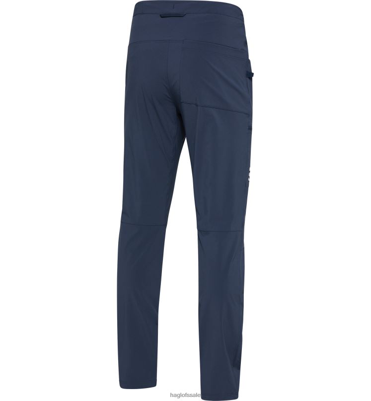 Tarn Blue Men Haglofs Roc Lite Slim Pant Bottoms ZXT0L302