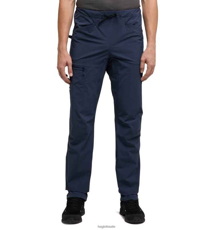 Tarn Blue Men Haglofs Roc Lite Standard Pant Bottoms ZXT0L305