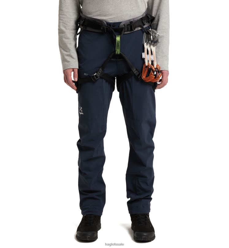 Tarn Blue Men Haglofs Roc Sight Softshell Pant Bottoms ZXT0L348