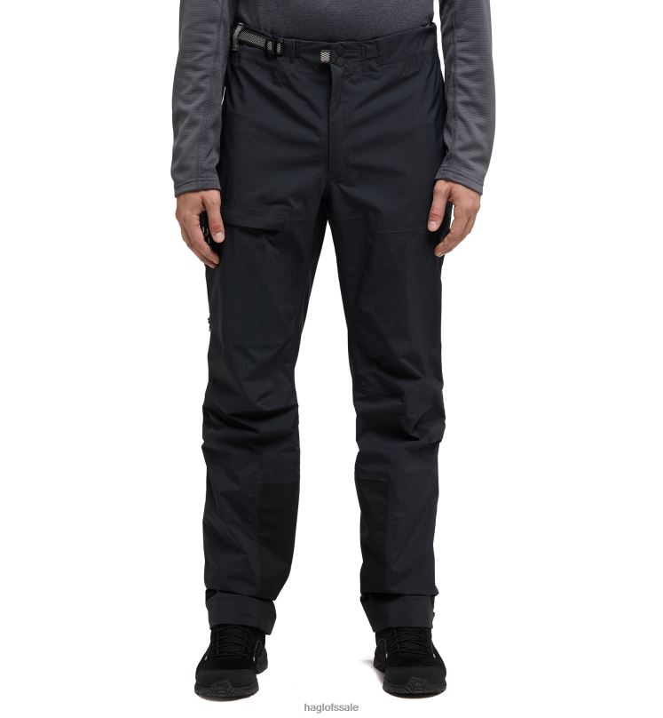 True Black Men Haglofs ROC Mono Proof Pant Bottoms ZXT0L277