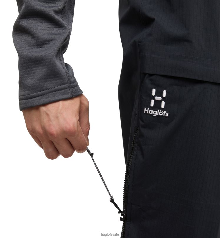 True Black Men Haglofs ROC Mono Proof Pant Bottoms ZXT0L277