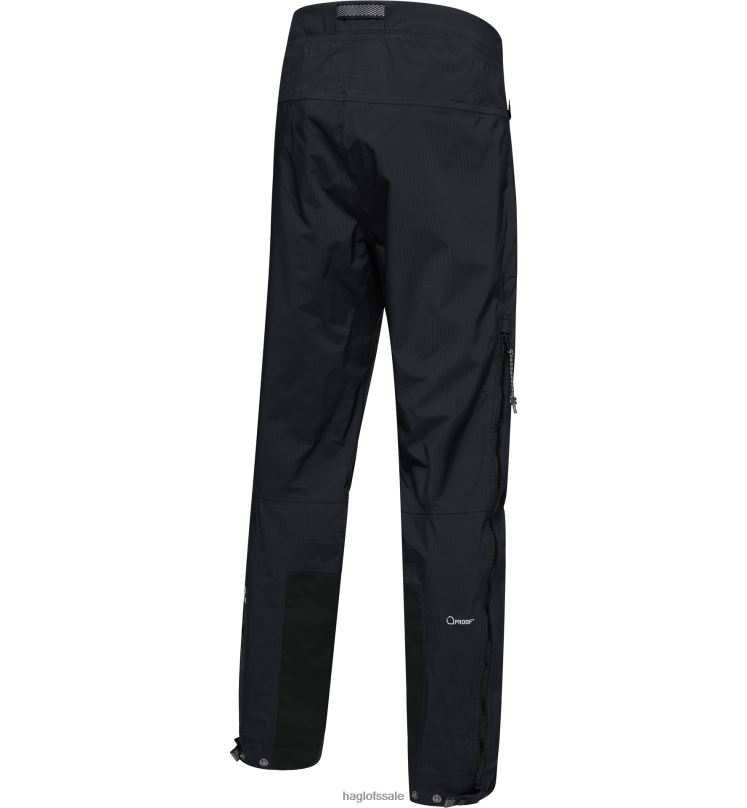 True Black Men Haglofs ROC Mono Proof Pant Bottoms ZXT0L277