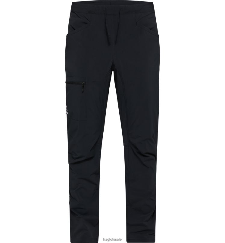 True Black Men Haglofs Roc Lite Slim Pant Bottoms ZXT0L301