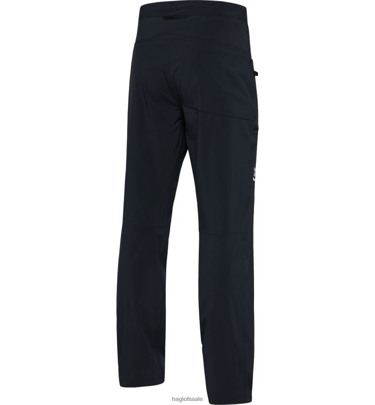 True Black Men Haglofs Roc Lite Standard Pant Bottoms ZXT0L304