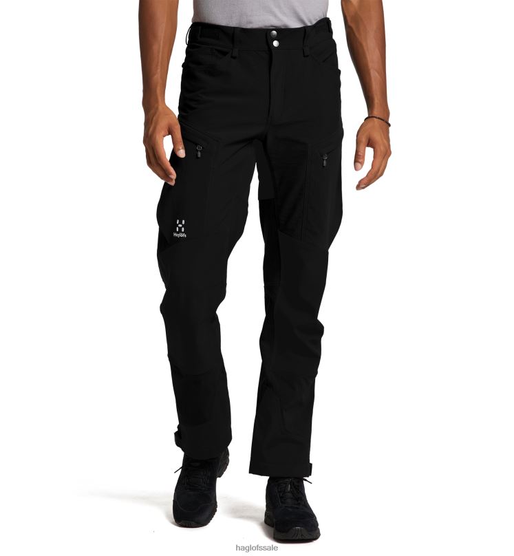 True Black Men Haglofs Rugged Standard Pant Bottoms ZXT0L319
