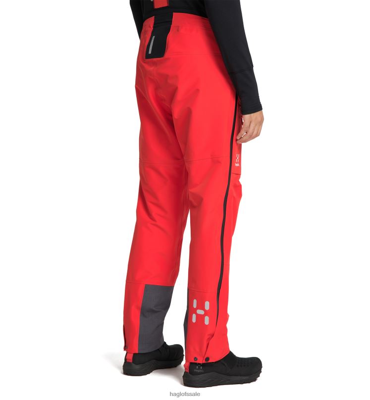 Zenith Red/True Black Men Haglofs L.I.M ZT Shell GTX PRO Pant Bottoms ZXT0L280