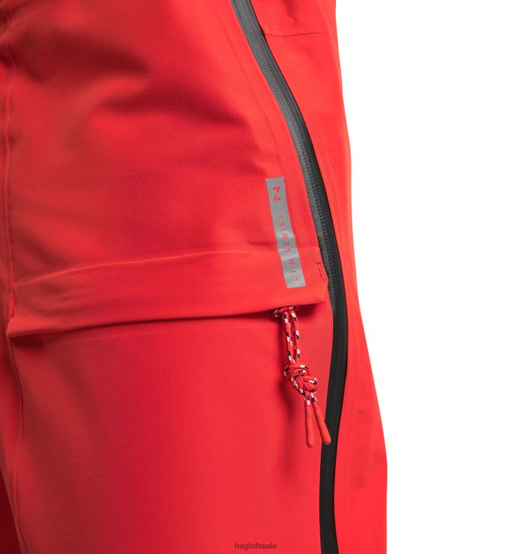 Zenith Red/True Black Men Haglofs L.I.M ZT Shell GTX PRO Pant Bottoms ZXT0L280