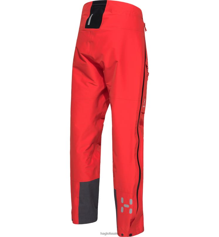Zenith Red/True Black Men Haglofs L.I.M ZT Shell GTX PRO Pant Bottoms ZXT0L280