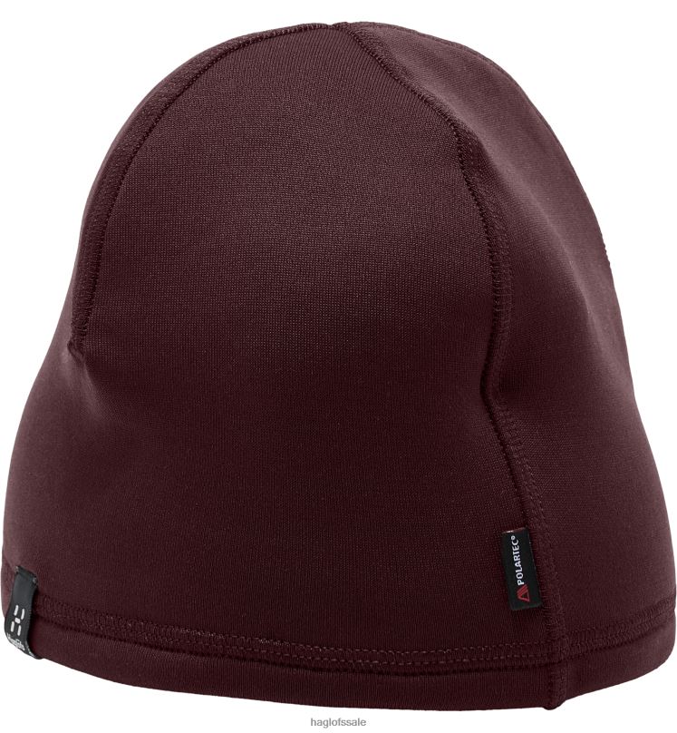 Burgundy Brown Men Haglofs Betula Beanie Equipment & Accessories ZXT0L534