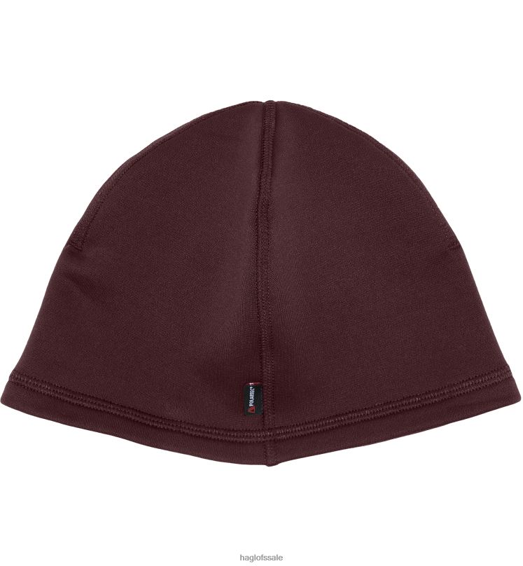 Burgundy Brown Men Haglofs Betula Beanie Equipment & Accessories ZXT0L534