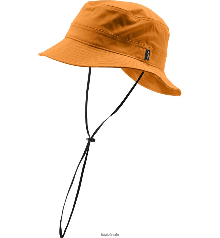 Golden Brown Men Haglofs Solar IV Hat Equipment & Accessories ZXT0L531
