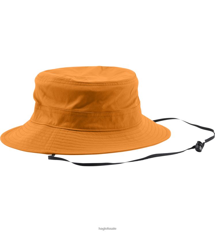 Golden Brown Men Haglofs Solar IV Hat Equipment & Accessories ZXT0L531