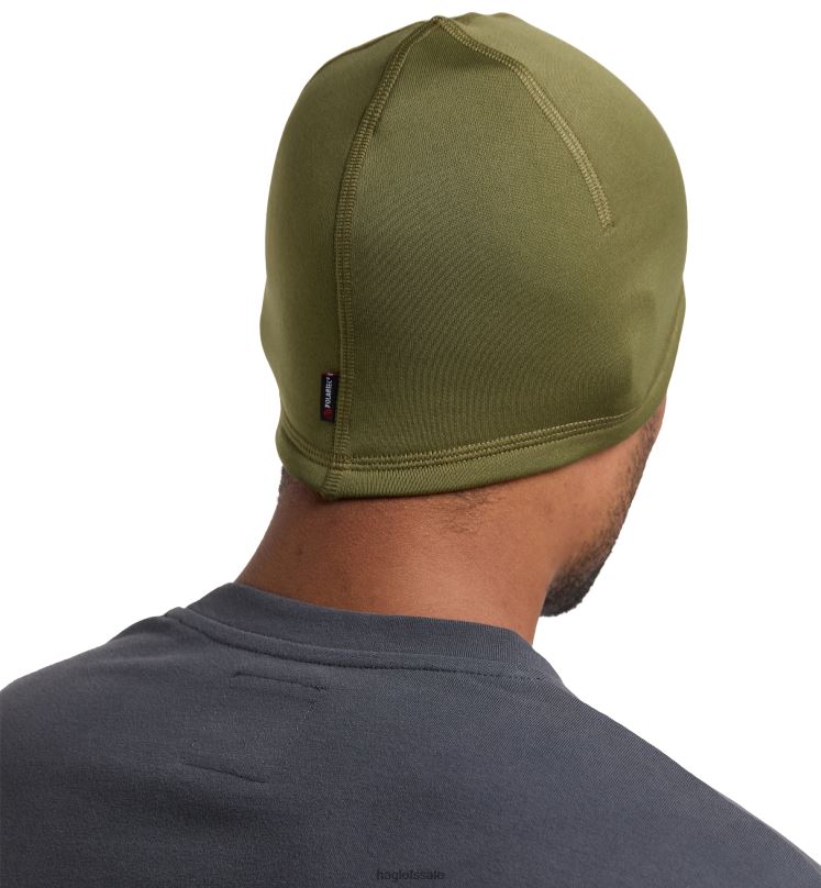 Olive Green Men Haglofs Betula Beanie Equipment & Accessories ZXT0L512