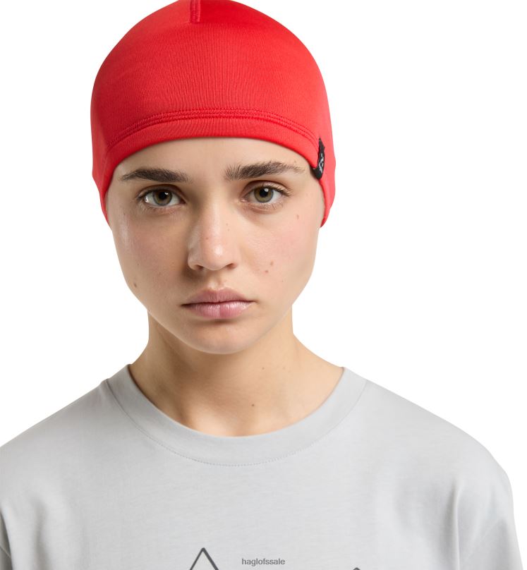 Poppy Red Men Haglofs Betula Beanie Equipment & Accessories ZXT0L530