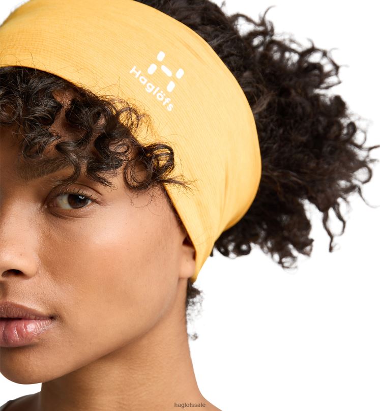 Sunny Yellow Men Haglofs Mirre Headband Equipment & Accessories ZXT0L520