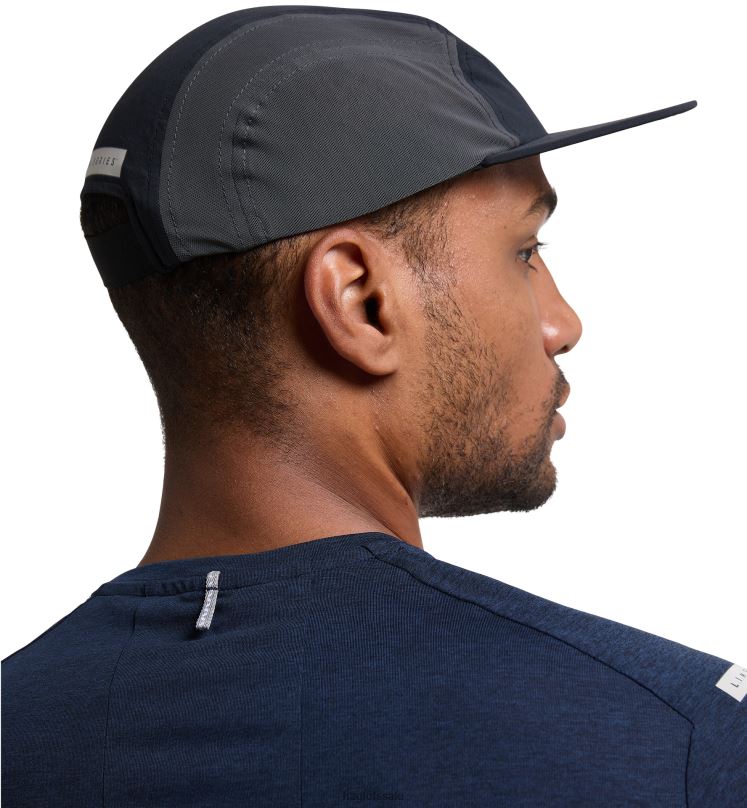 True Black Men Haglofs L.I.M Stretch Pocket Cap Equipment & Accessories ZXT0L514