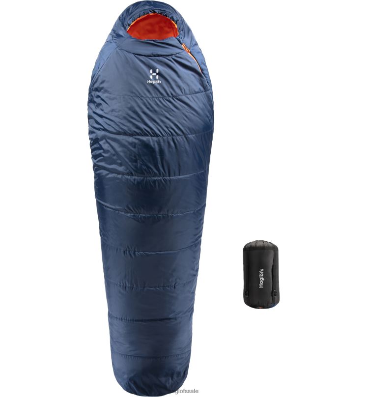 Midnight Blue/Tangerine Men Haglofs Tarius -5 Equipment & Accessories ZXT0L496