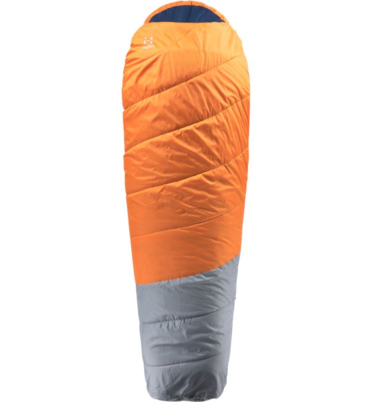 Tangerine/Gravel Grey Men Haglofs Moonlite +7 Equipment & Accessories ZXT0L503