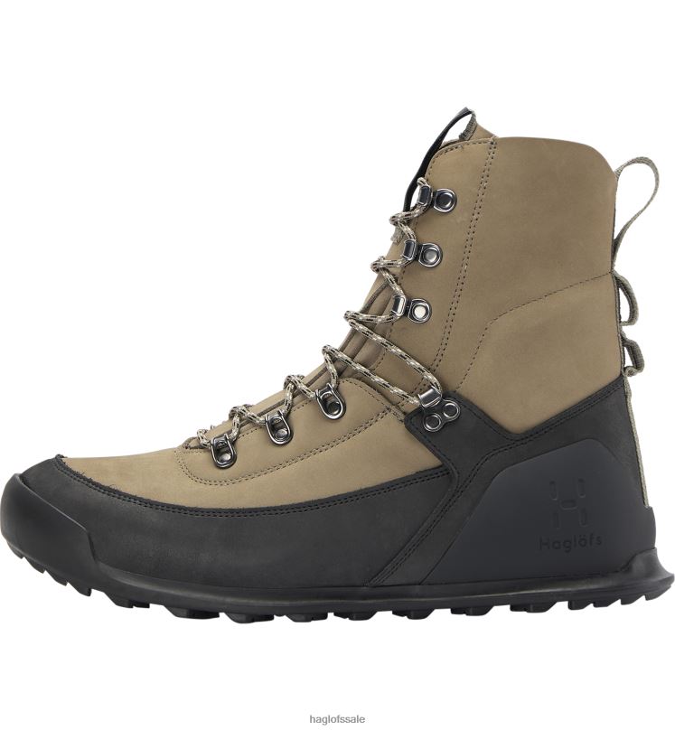 Lichen/True Black Men Haglofs Duality RT1 High Shoes ZXT0L403