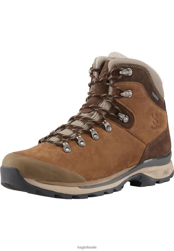 Soil/Taupe Men Haglofs Oxo GTX High Shoes ZXT0L393