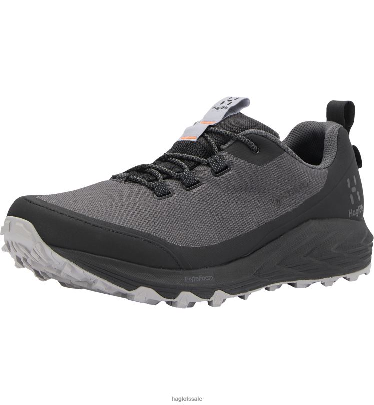 True Black Men Haglofs L.I.M FH GTX Low Shoes ZXT0L406