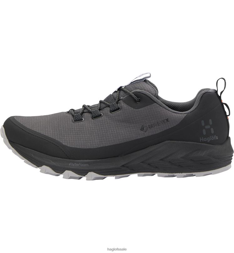 True Black Men Haglofs L.I.M FH GTX Low Shoes ZXT0L406