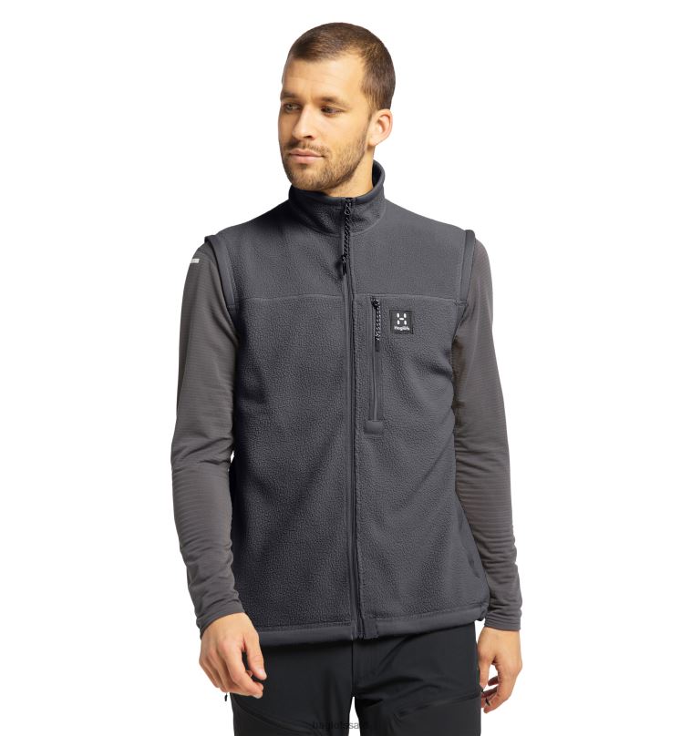 Magnetite Men Haglofs Malung Pile Vest Tops ZXT0L234