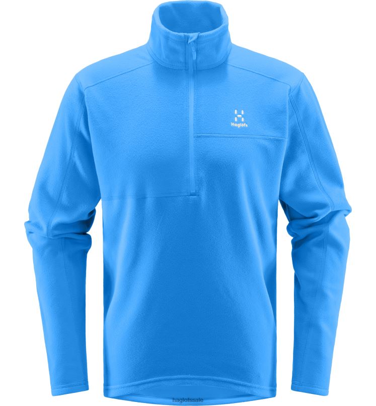 Nordic Blue Men Haglofs Buteo 1/2 Zip Tops ZXT0L243