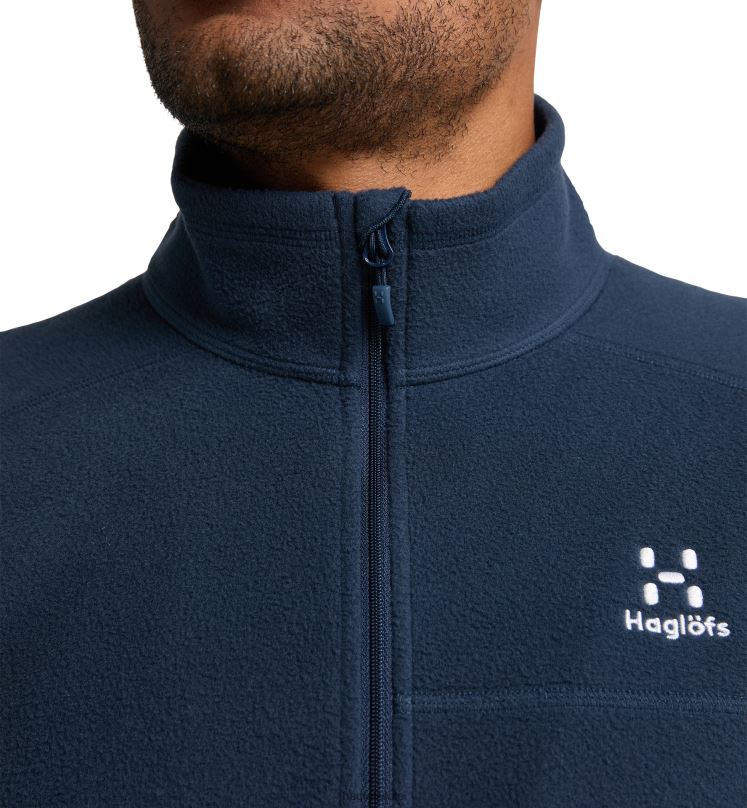 Tarn Blue Men Haglofs Buteo 1/2 Zip Tops ZXT0L241