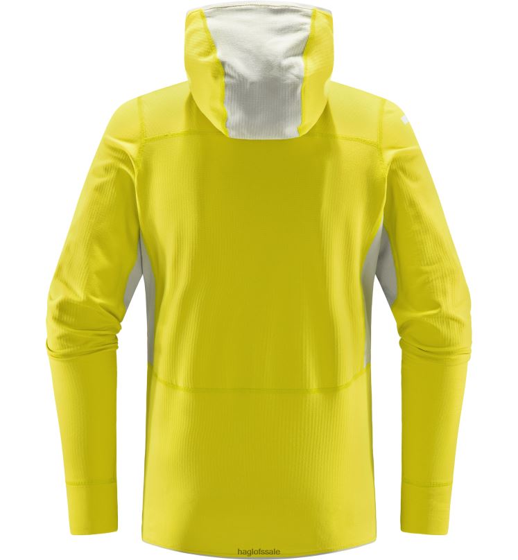 Aurora/Concrete Men Haglofs L.I.M Mid Comp Hood Tops ZXT0L231