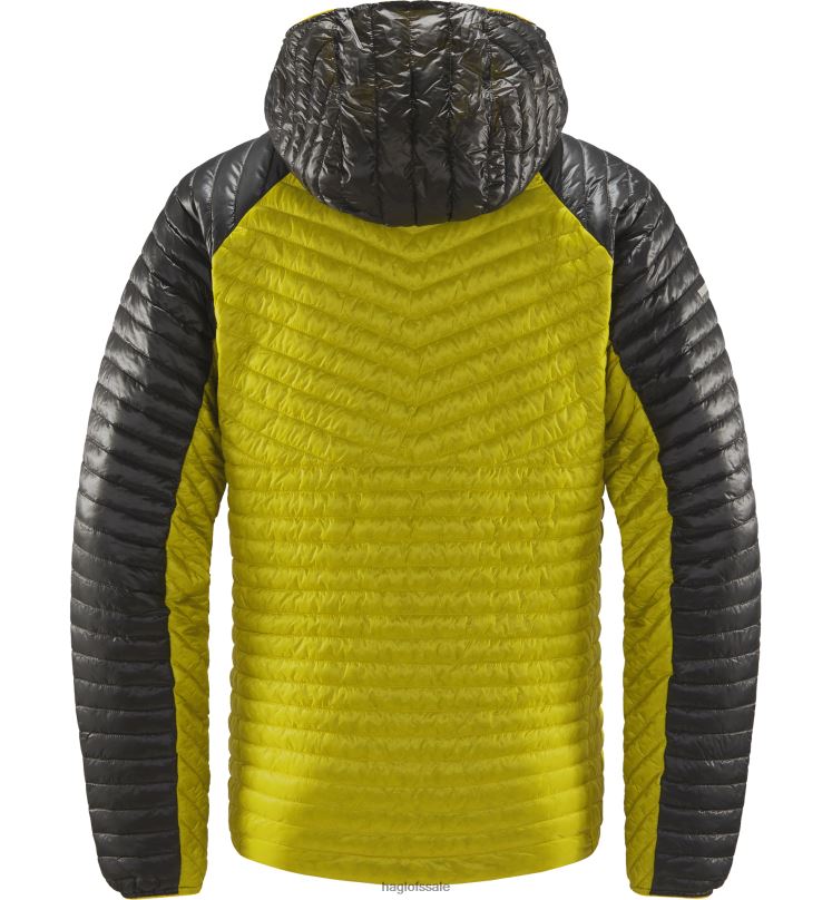 Aurora/Olive Green Men Haglofs L.I.M Mimic Hood Tops ZXT0L225