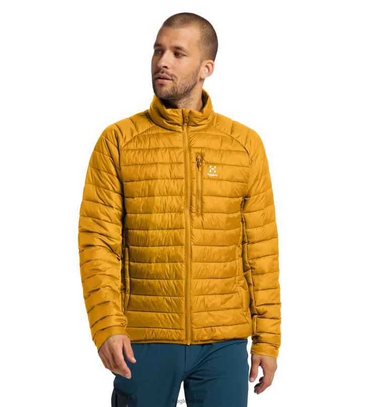 Autumn Leaves Men Haglofs Spire Mimic Jacket Tops ZXT0L5