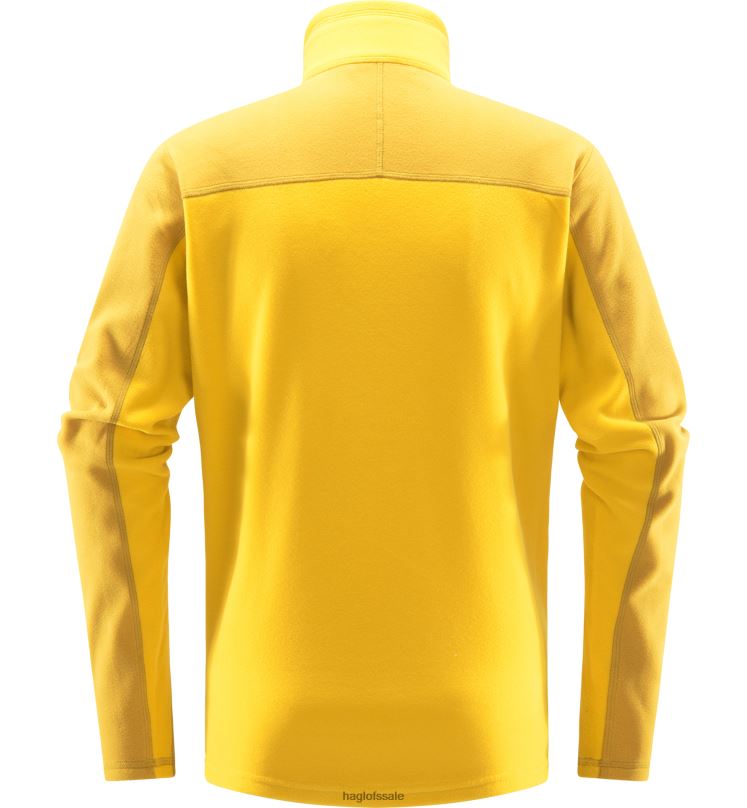 Autumn Leaves/Pumpkin Yellow Men Haglofs Buteo Mid Jacket Tops ZXT0L204