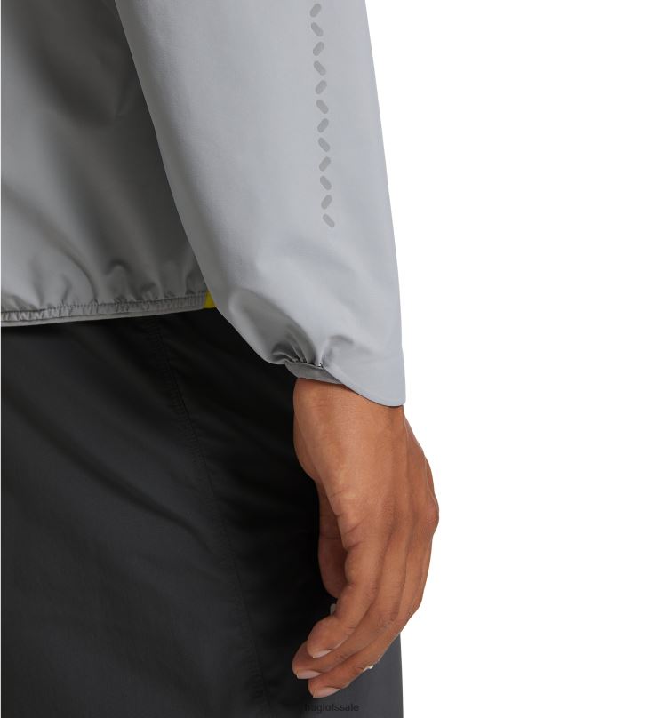 Concrete/Aurora Men Haglofs L.I.M GTX Active Jacket Tops ZXT0L159