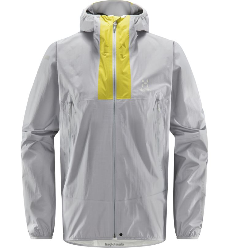 Concrete/Aurora Men Haglofs L.I.M Proof Jacket Tops ZXT0L229